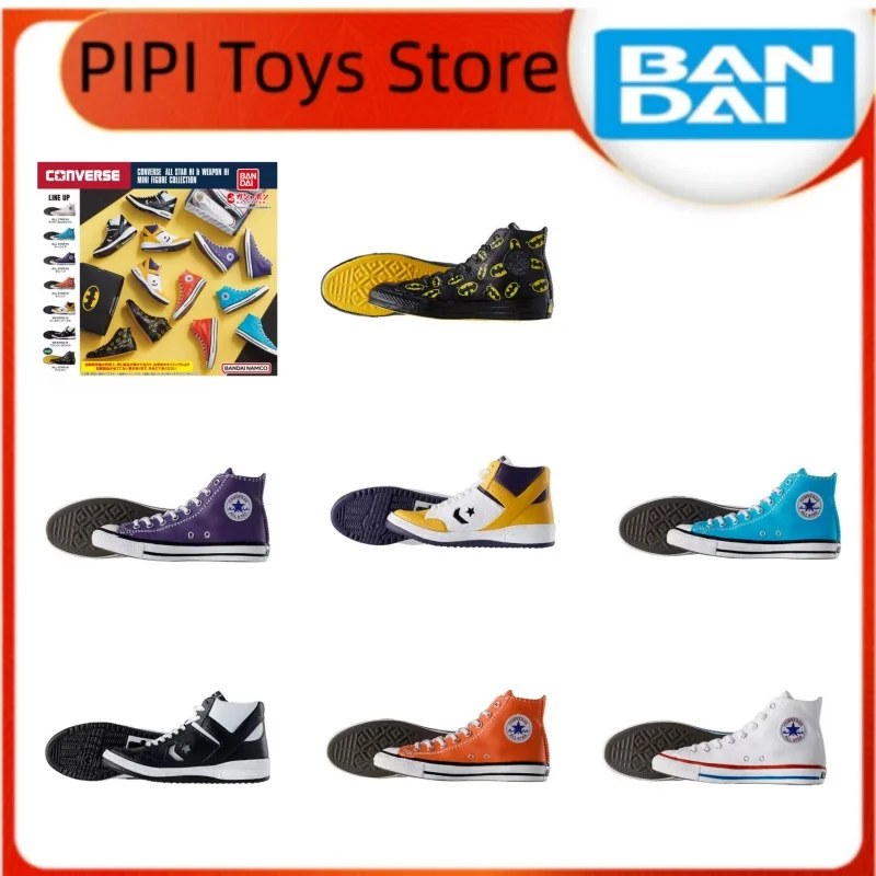 Оригинальные фигурки Bandai Gashapon CONVERSE ALL STAR HI & HI MINI FIGURE COLLECTION, детские игрушки, подарки на день рождения