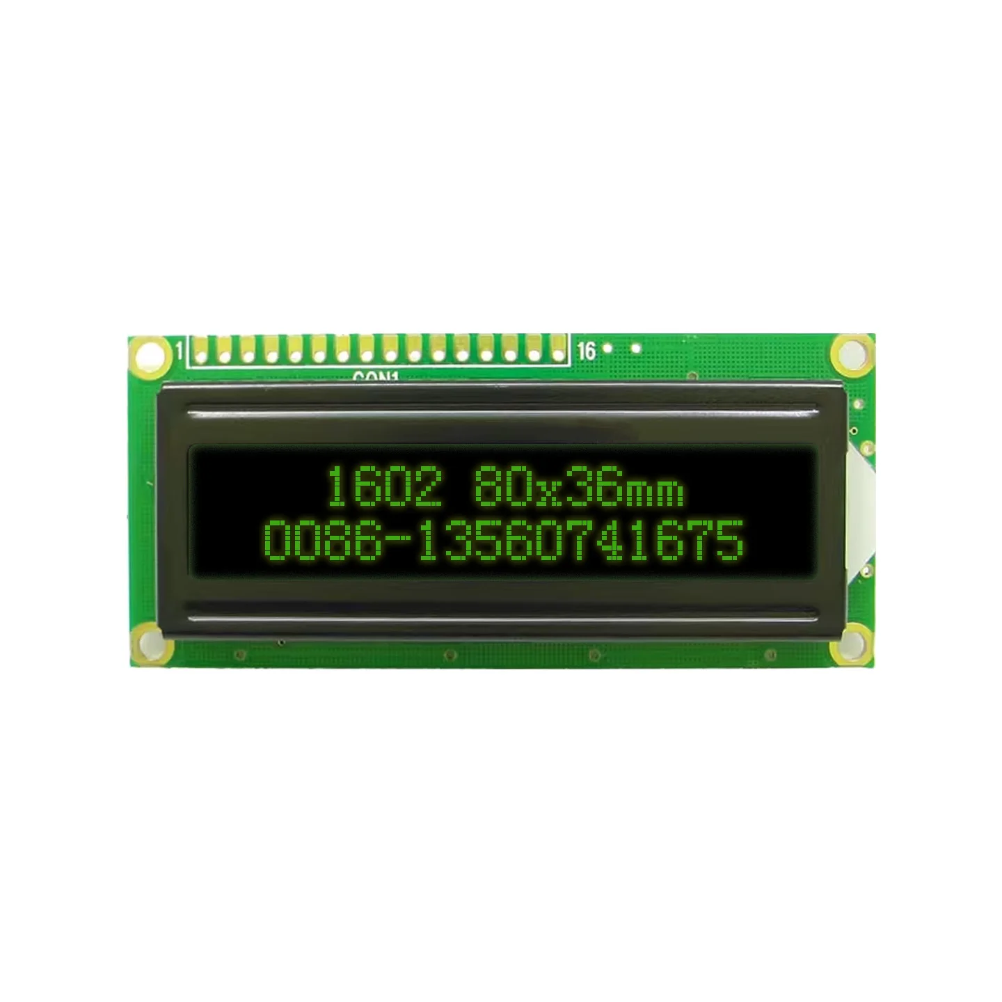 1602 16x2 1602A Modulo Display LCD AV Schermo nero Plastica 5v Schermo selezionabile blu verde bianco rosso HD44780 SPLC780D
