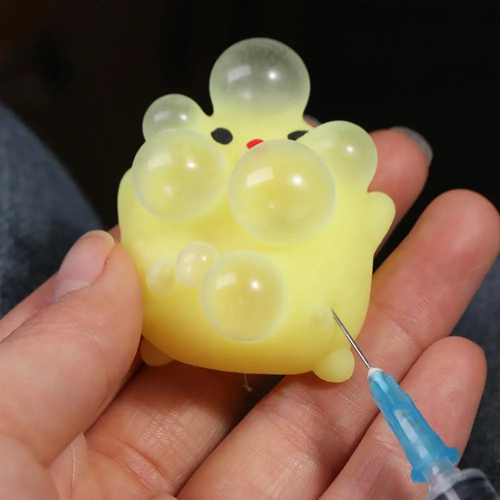 5PCS Vent Squeezing Bubble Chicken Closing Acne Animal Acne Squeezing Toy Safe Non-Toxic Squeezing Acne Toy Office Workers