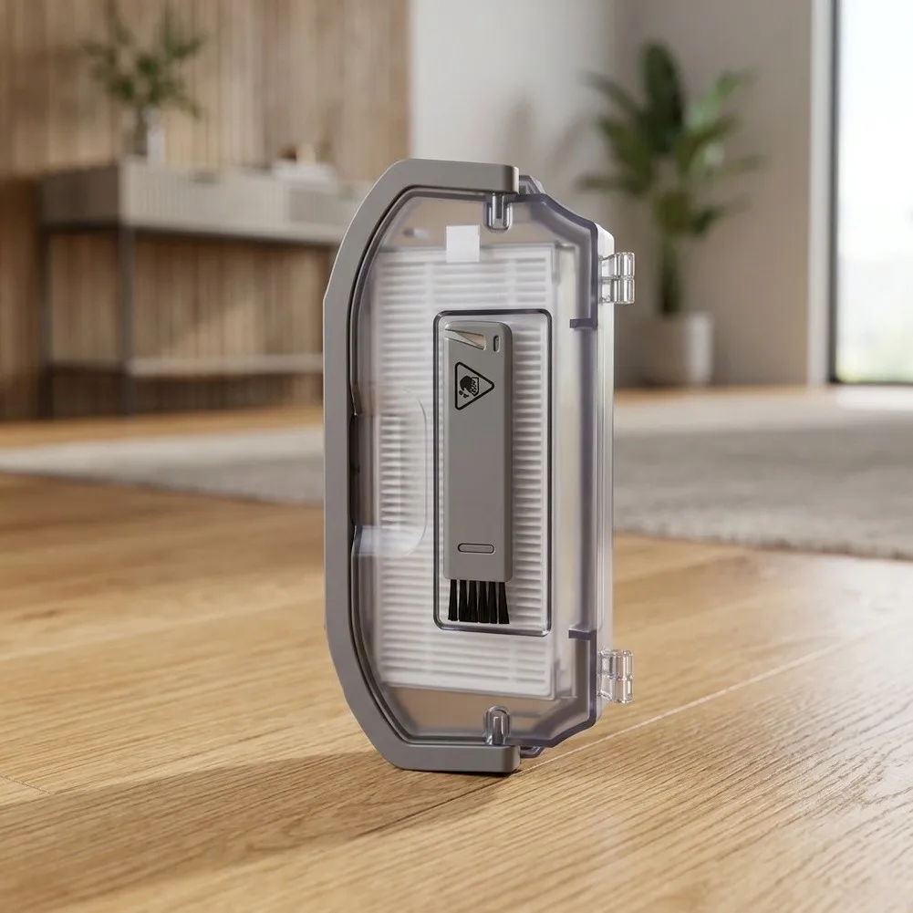 Replacement Dust Bin for Ecovacs For Deebot U2 Power DGN22-11 DGN22-22 Robot Vacuum Cleaner Compatible Transparent ABS