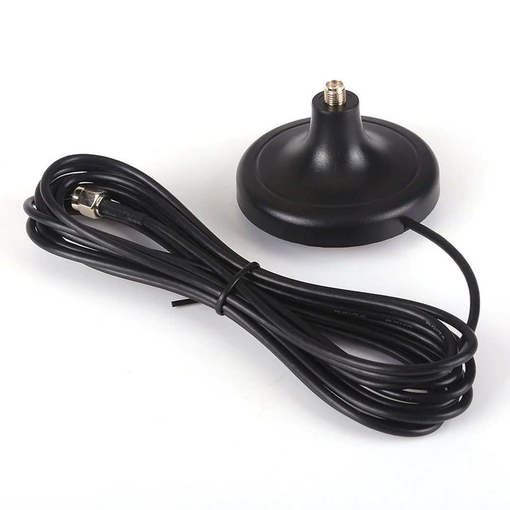 AM MW- Loop Antenna 500kHz To 2000kHz Compact Donut Design Hi-Z Input SMA- Connector 300cm Cable Suction Cup Hardware Tools
