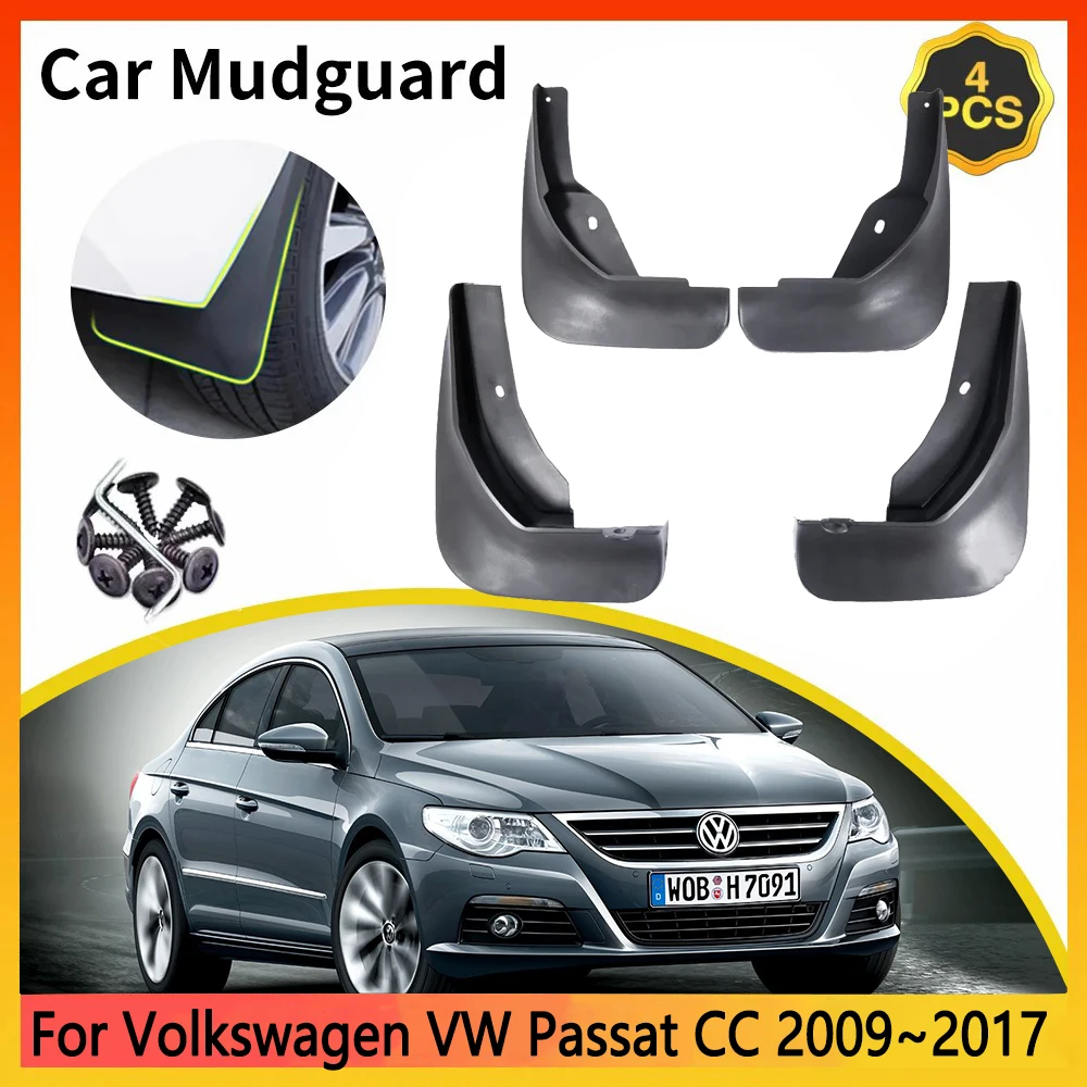 

For Volkswagen VW Passat CC 2009~2017 2010 2011 2012 2013 2014 Car Mudguards Mudflap Mudguard Splash Guards Mud Flaps Fender