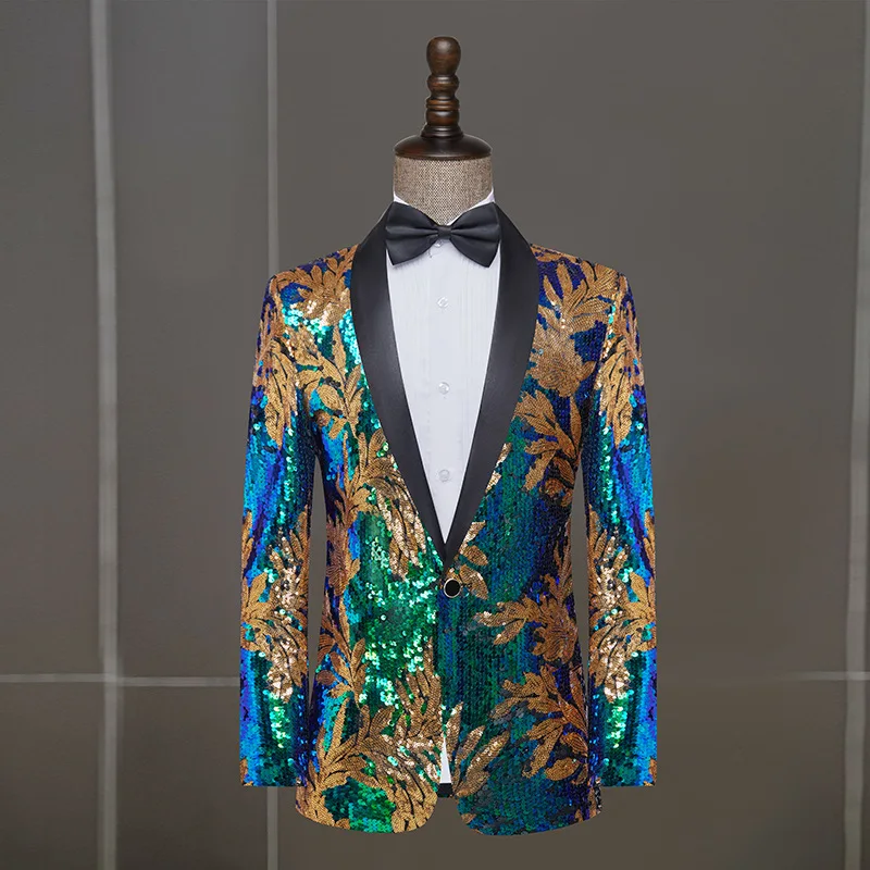 

B316-High-end business suits with peaked lapels, banquet dress suits, engagement suits, grooms