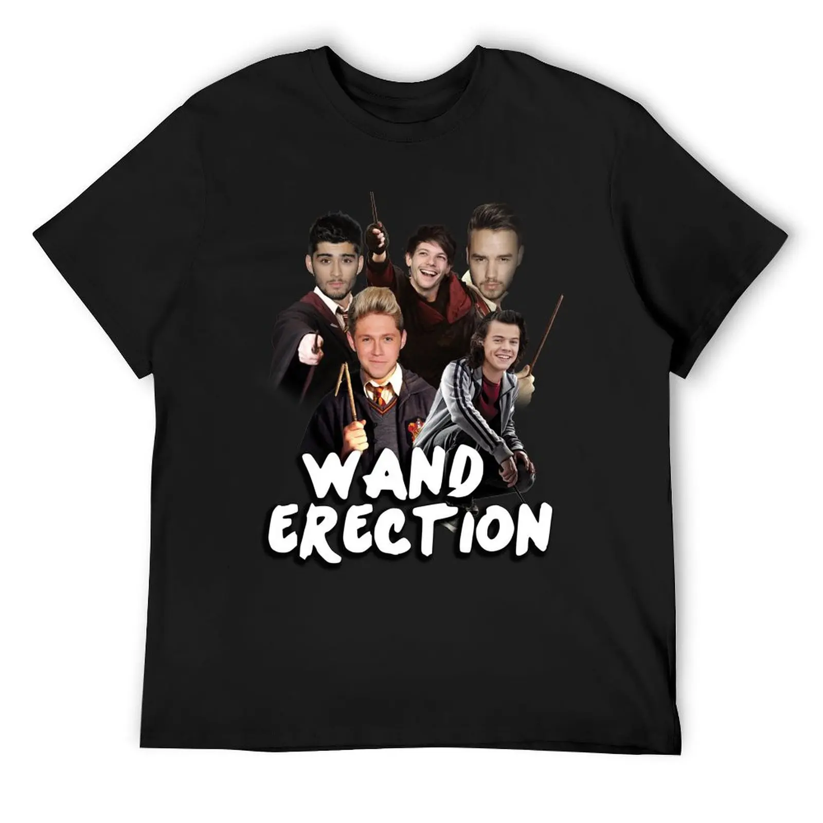 Wand Erection Parody Shirt T-Shirt summer top quick-drying hippie clothes men workout shirt