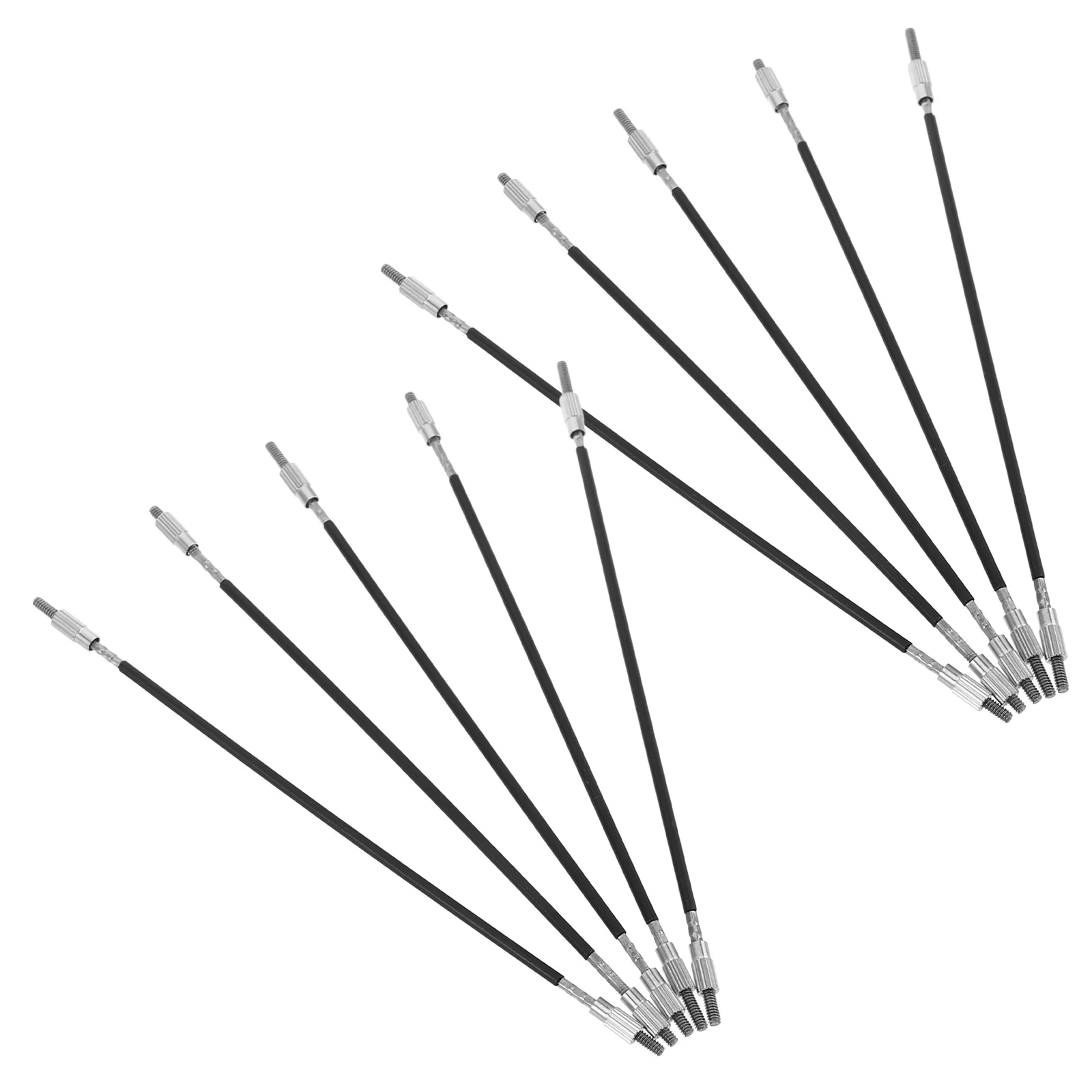 

10pcs Violin Tailpiece Wire For 1/2 Violin Metal Tail Rope Replacement Parts Easy Install Stability Upgrade Accessory Kit