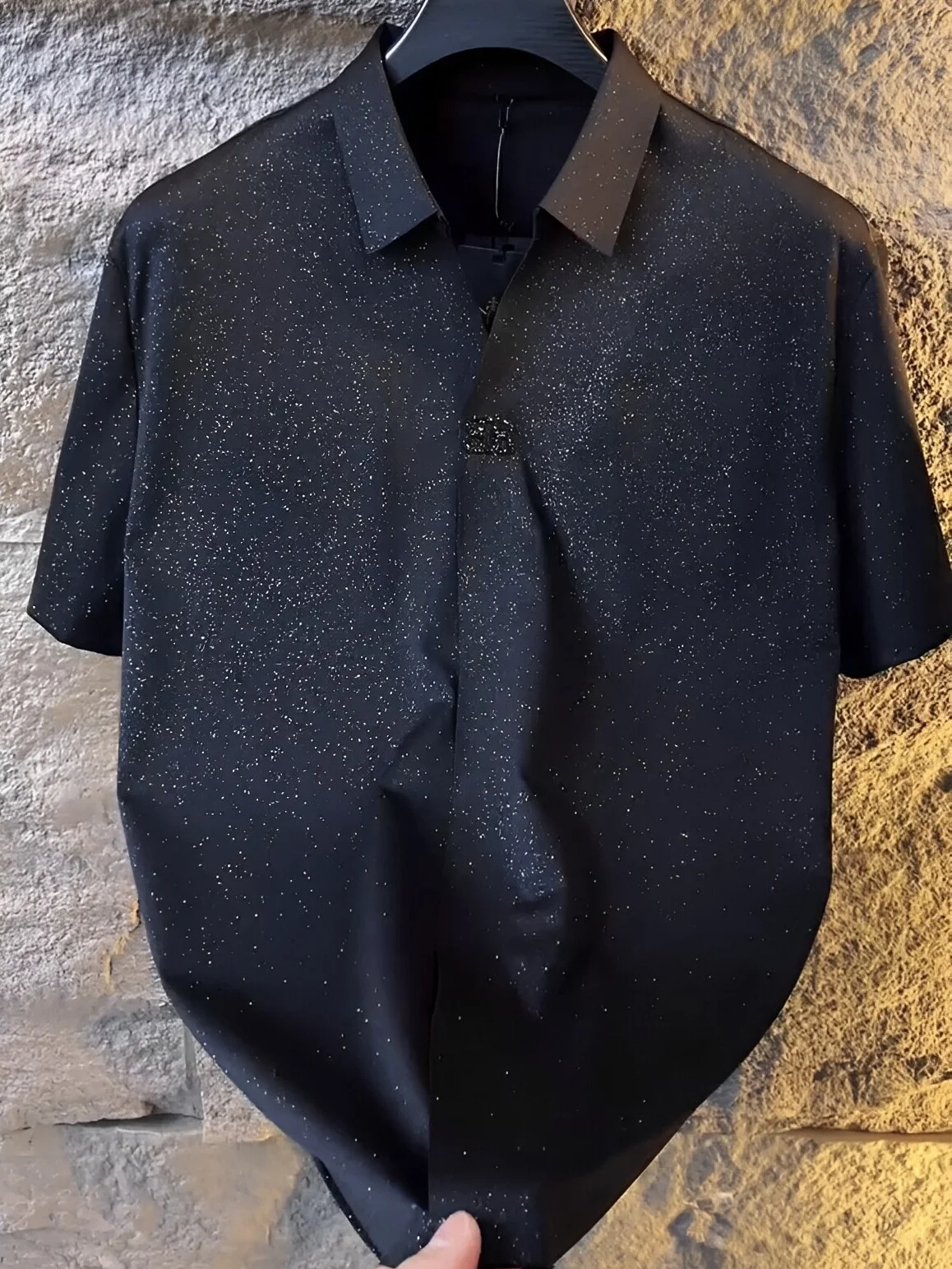 

Мужская повседневная универсальная футболка с коротким рукавом для весны и осени, европейский модный бренд, приталенный крой, антибактериальная, высокое качество