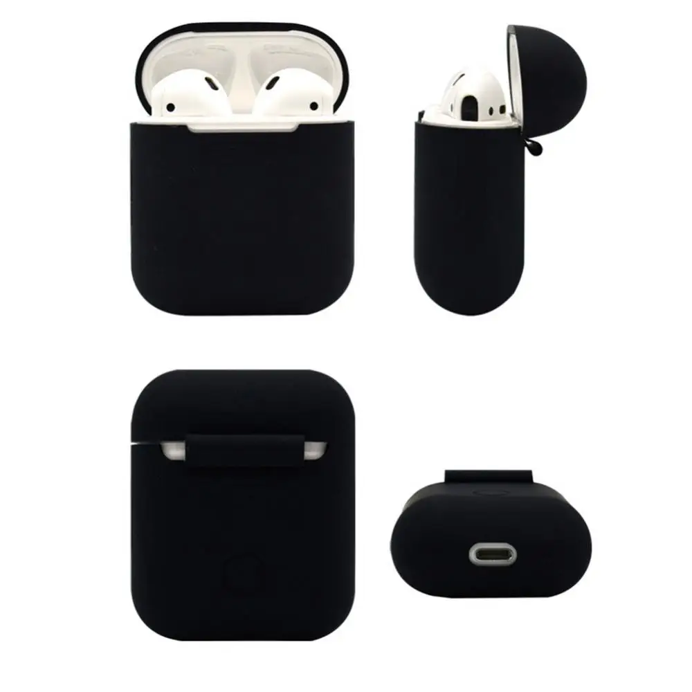 실리콘 이어폰 케이스 Airpod s 2 스킨 박스 프로텍터 무선 헤드폰 보호 커버 Coque Airpo 1 2nd