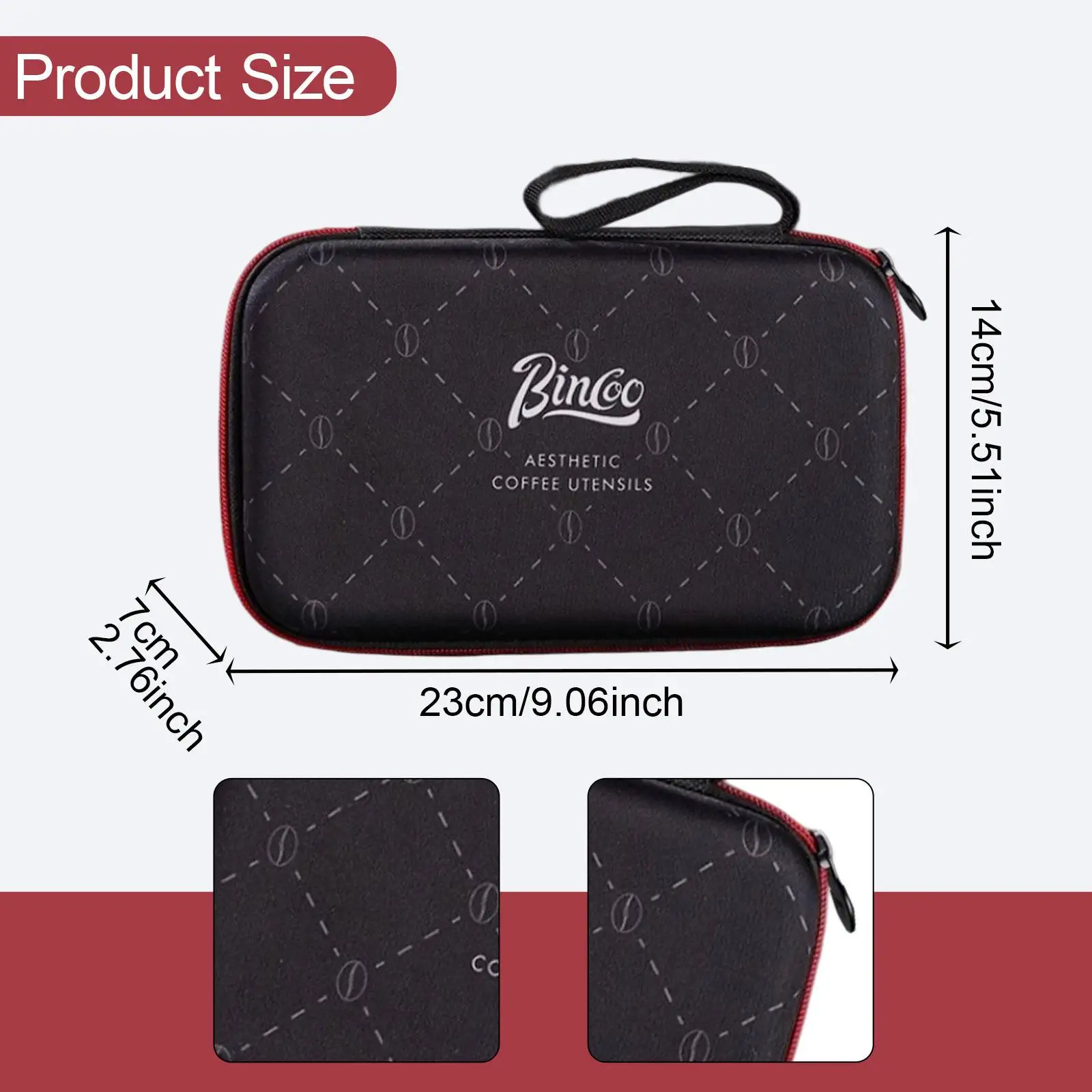 전기 커피 그라인더 에스프레소 그라인더 액세서리 여행용 휴대 케이스