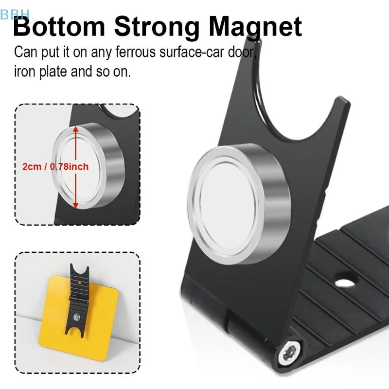 1Pcs Simple Soldering Iron Holder Mini Magnetic Soldering Table Handle Holder Portable Placement Stand
