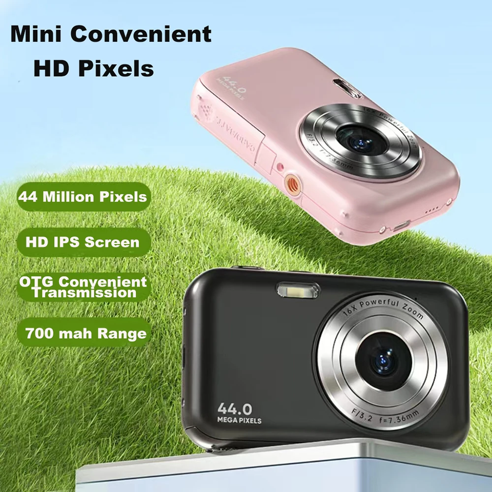 Popular Student Entry-Level Digital Camera Home 44 Million HD Shooting Digital Camera Using OTG transmission Mini Camera