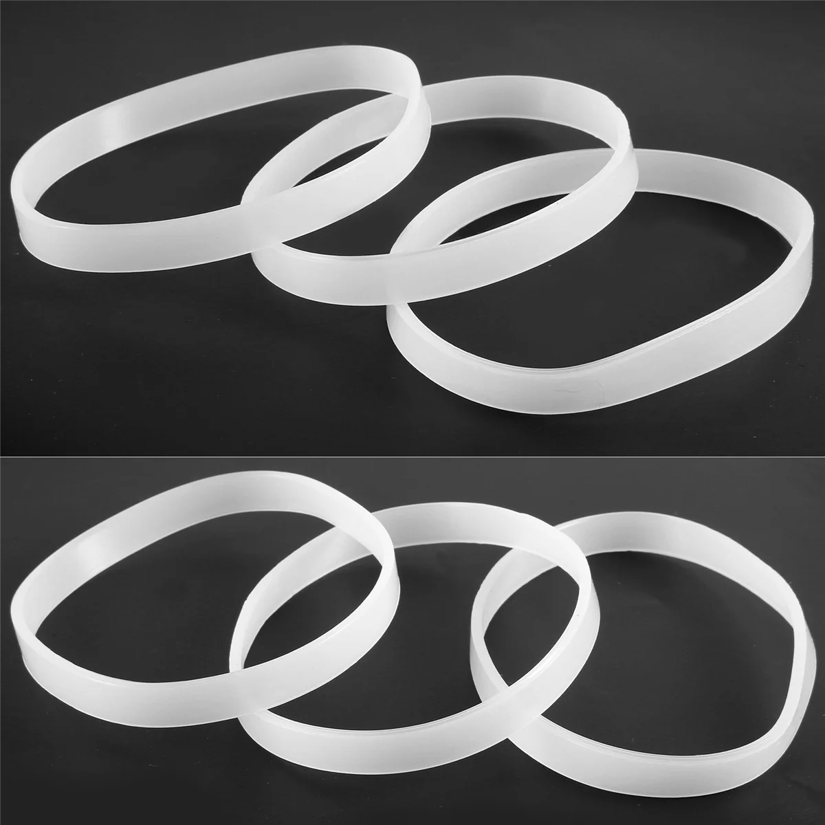 3PCS Seal Rubber Seal Spare Seal Spare Part Compatible for Nutri Ninja 6/7 Fins Blade Blender Mixer (Ø 10cm) image 6