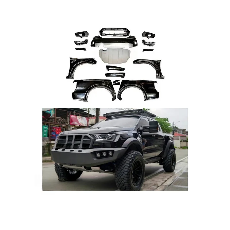 High Quality Raptor Lite Facelift Body Kit For Ranger T7 T8 2012-2021 Upgrade Auto Parts