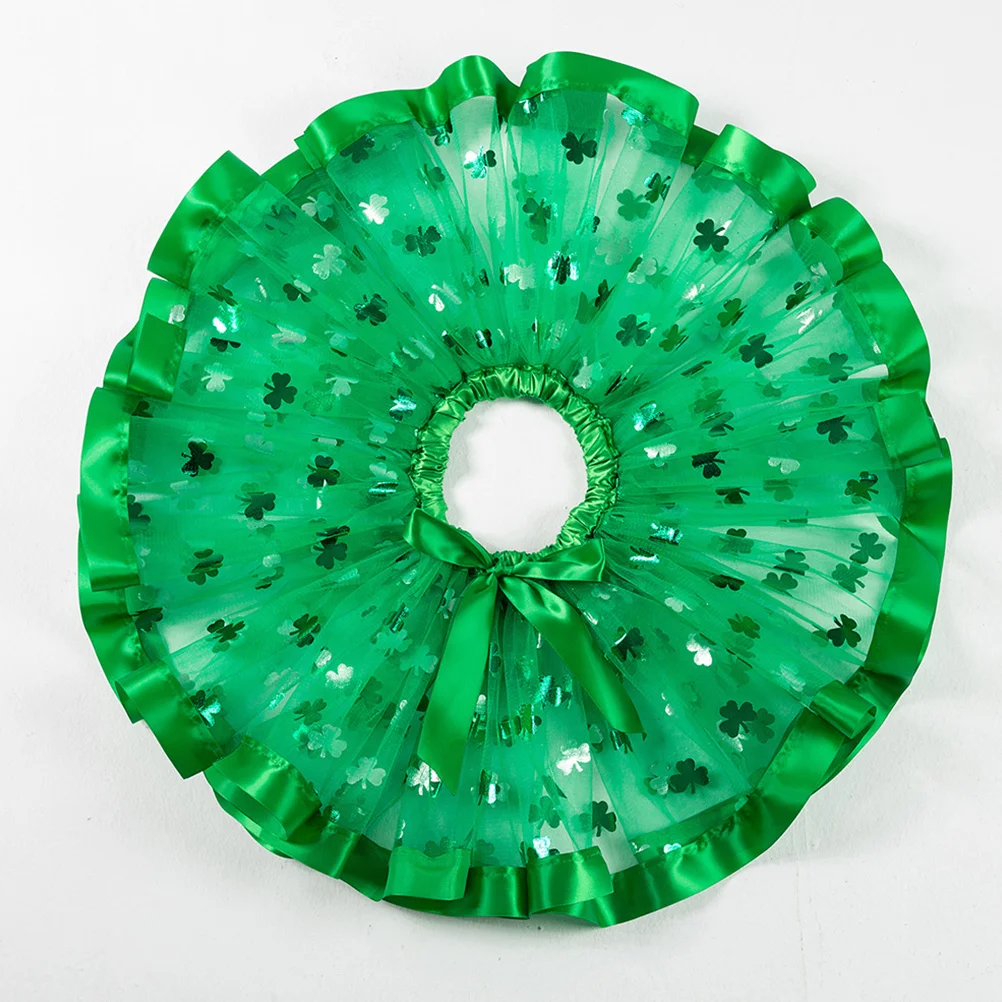 

Adorable Pattern Tutu Skirt for Kids Premium Quality Comfortable Fit Perfect for Saint Patrick Day Birthday