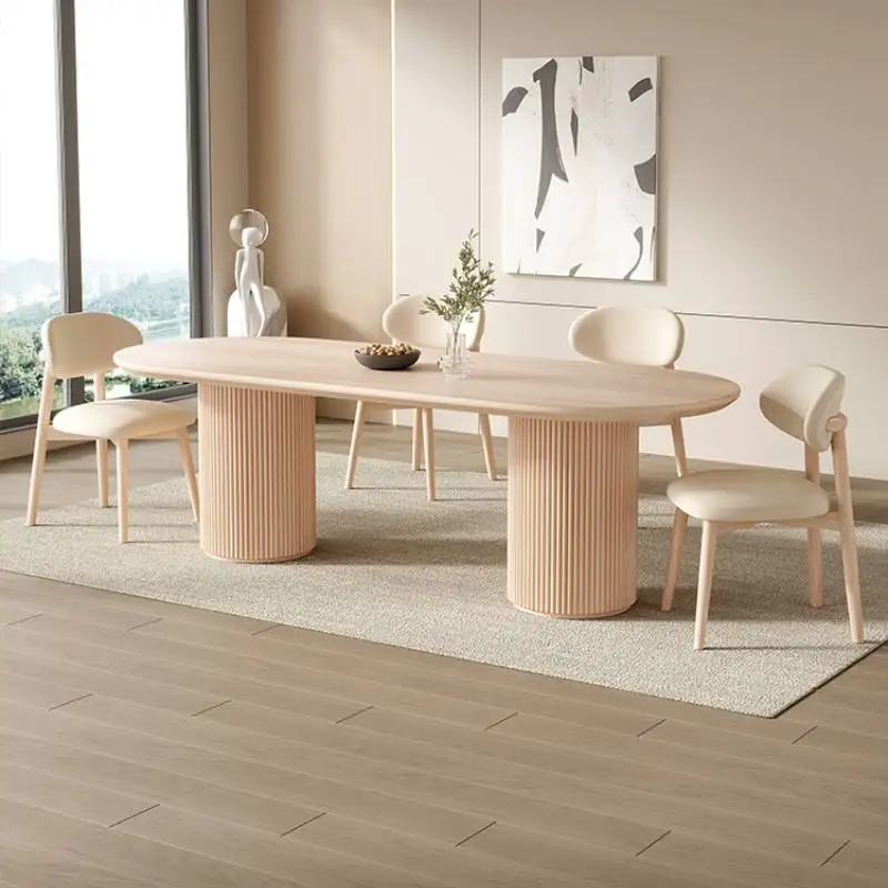 

Designer Floor Dining Table Unique Waterproof Restaurant Dining Table Coffee Restaurant Salon Tavolo Pranzo Furniture Home