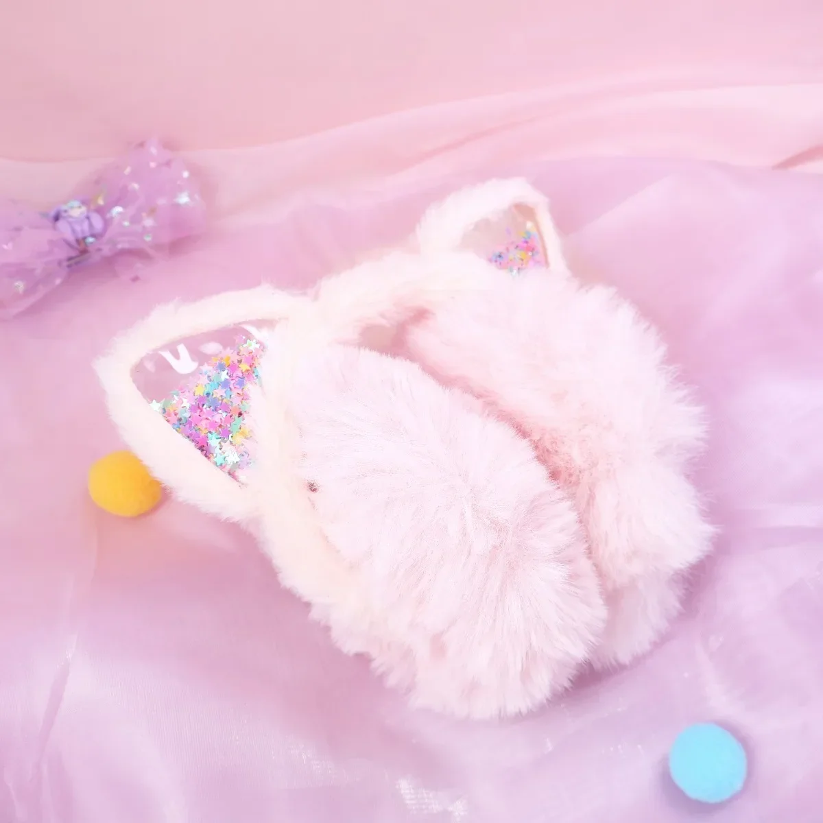 أغطية أذن غامضة مفضلة للأطفال بتصميم ممتع، غطاء للأذنين دافئ للفتيات، هدية دافئة لتدفئة الأذن في الطقس البارد #5