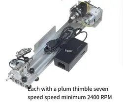 Tornio in miniatura multifunzionale per molatura e lucidatura di perline che gira perline rotonde Macchina per perline di Buddha mini 997 motore 80W