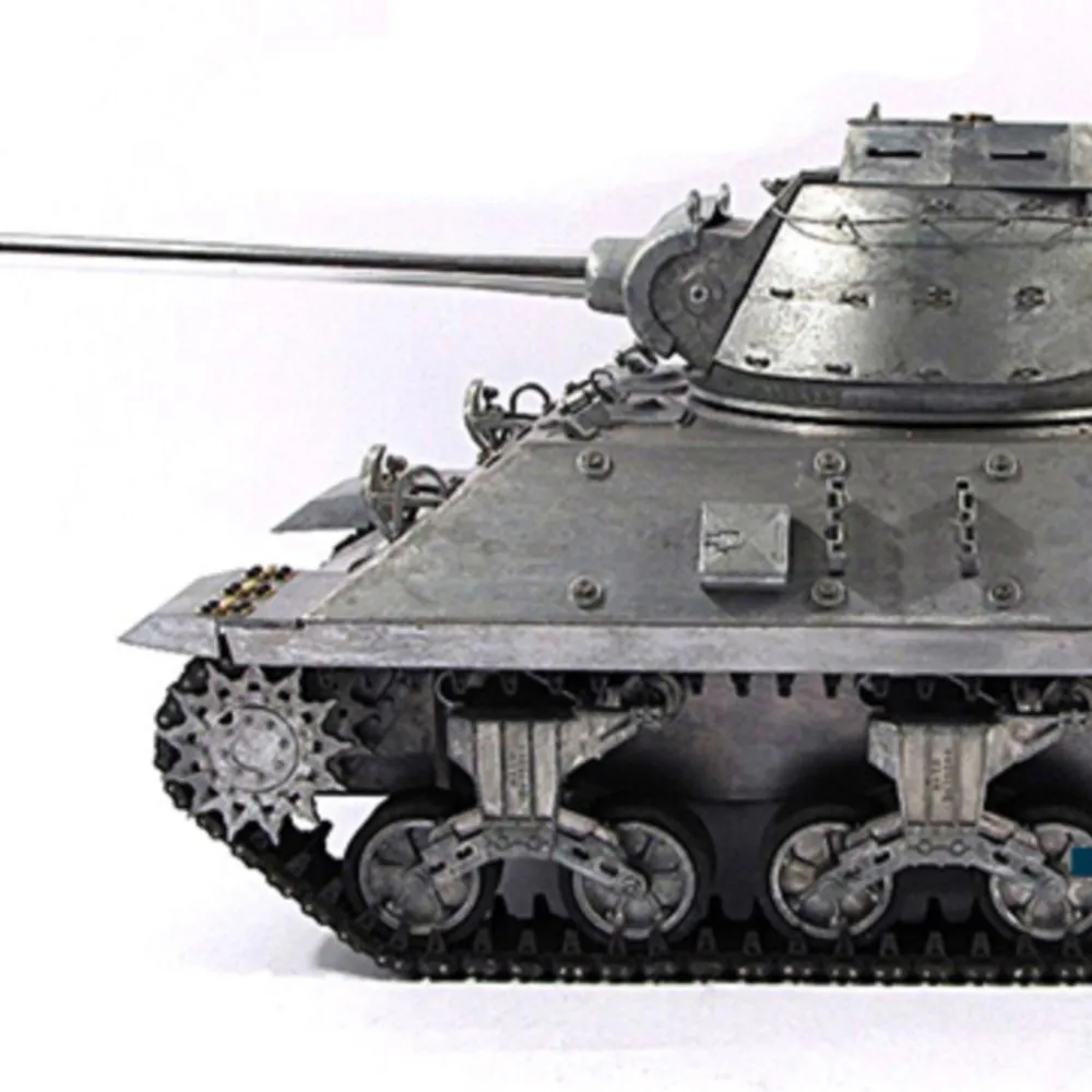 Czołg RC Mato w skali 1/16, metalowy, kolor M36 Destroyer, RTR, z efektem wstrząsania działa na podczerwień, 1236 360 °   Obrotowy samochód zdalnie sterowany TH00679-SMT7