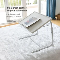 2023 New TV Computer Laptop Portable Foldable Bedroom Living Room Five in One Computer Table Lazy Table Plastic