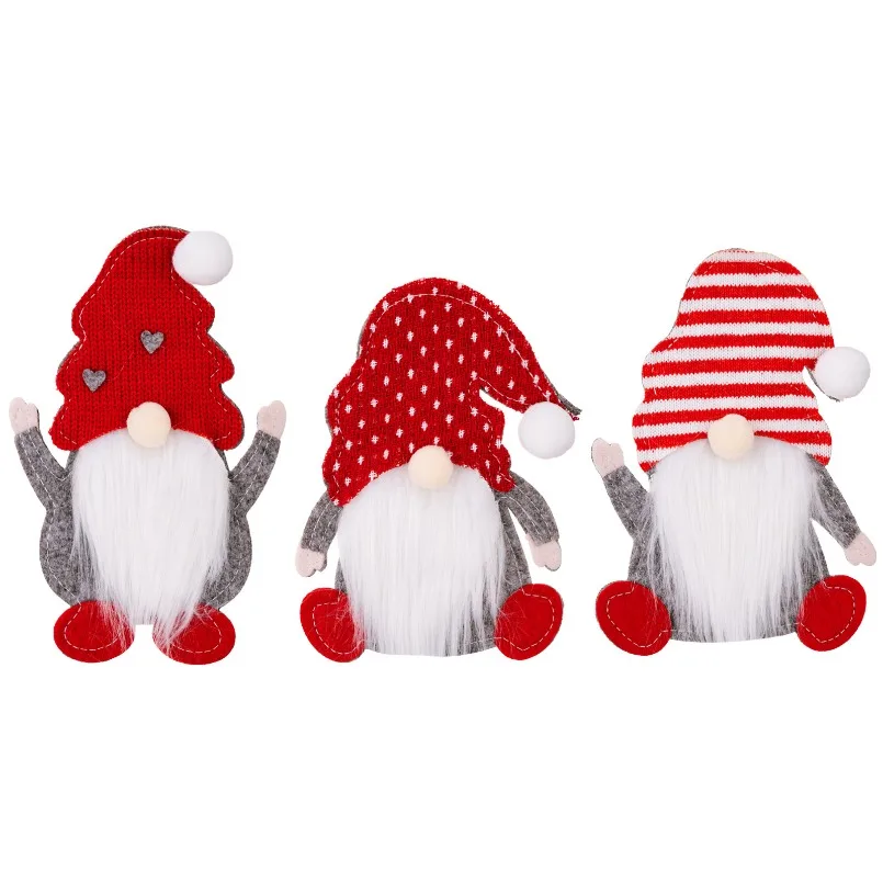 Suporte De Talheres De Natal, Faca E Garfo Sacos, Gnome Papai Noel, Xmas Suprimentos De Talheres, Festa Mesa De Jantar Decoração Suprimentos