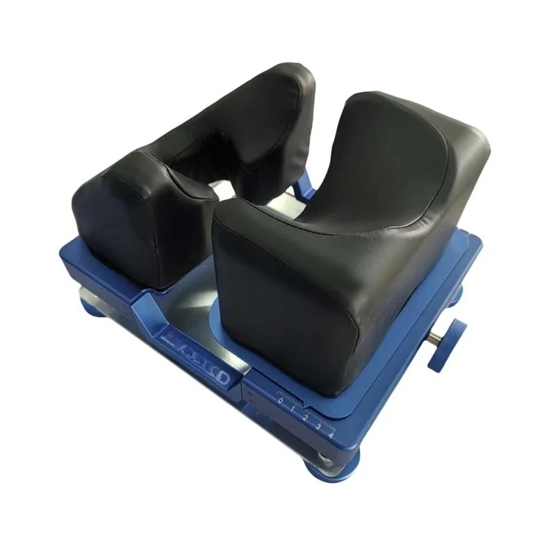 Adjus    prone face pad prone position adjus    and visible foam headrest   on operating     during     surgery