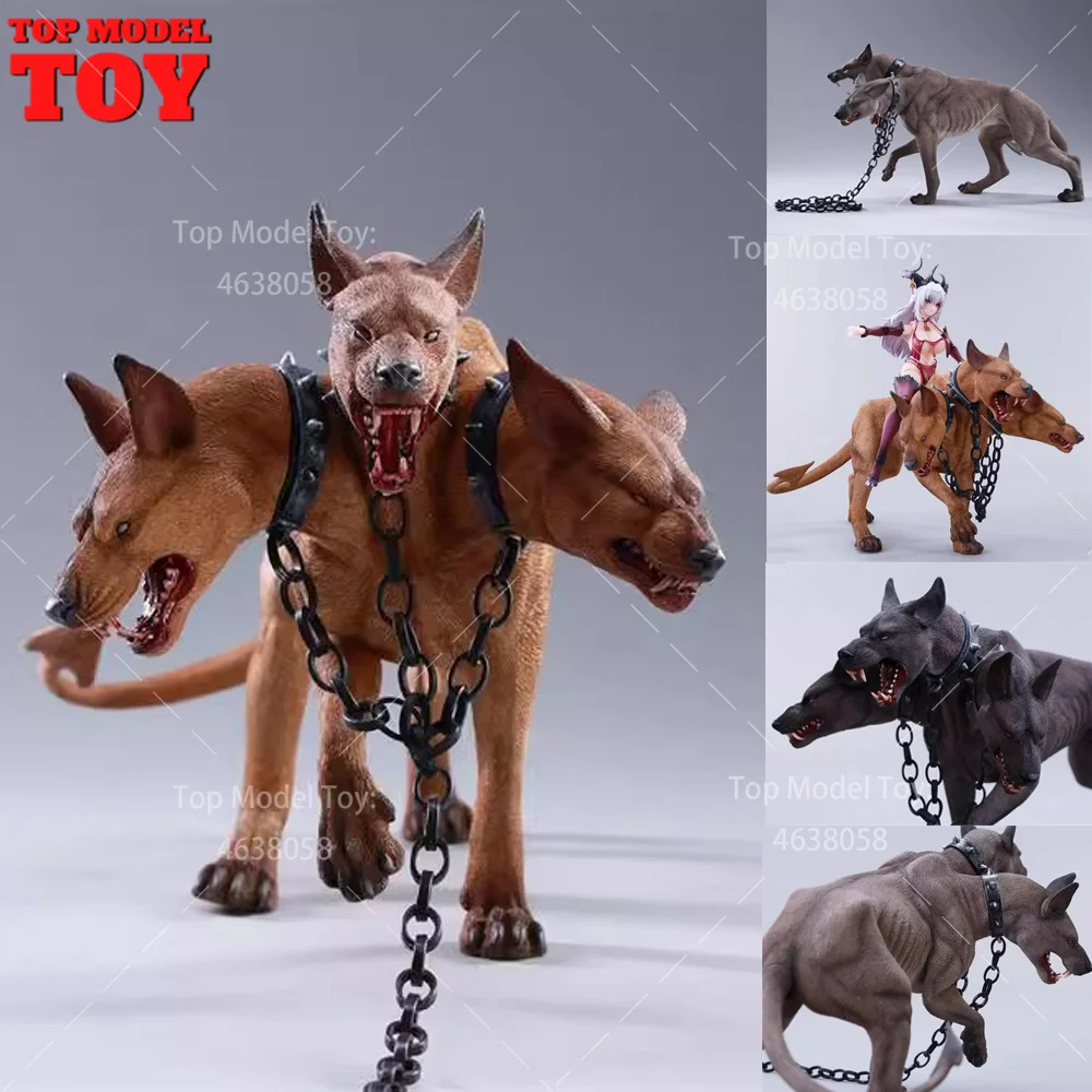 JXK JXK278 escala 1/6 infierno perro de tres cabezas modelo Animal accesorios de escencia para colección de muñecos de figuras de acción de soldado de 12"