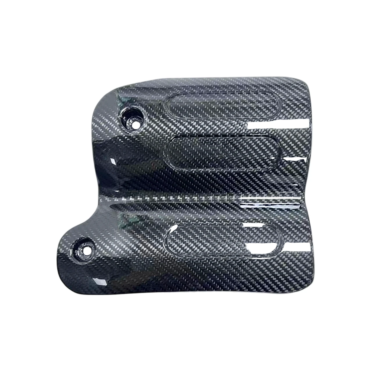 Carbon Fiber Exhaust Guard for Harley-Davidson Sportster S 1250 RH1250 2021–2024, suitable for heat shields and burn guards