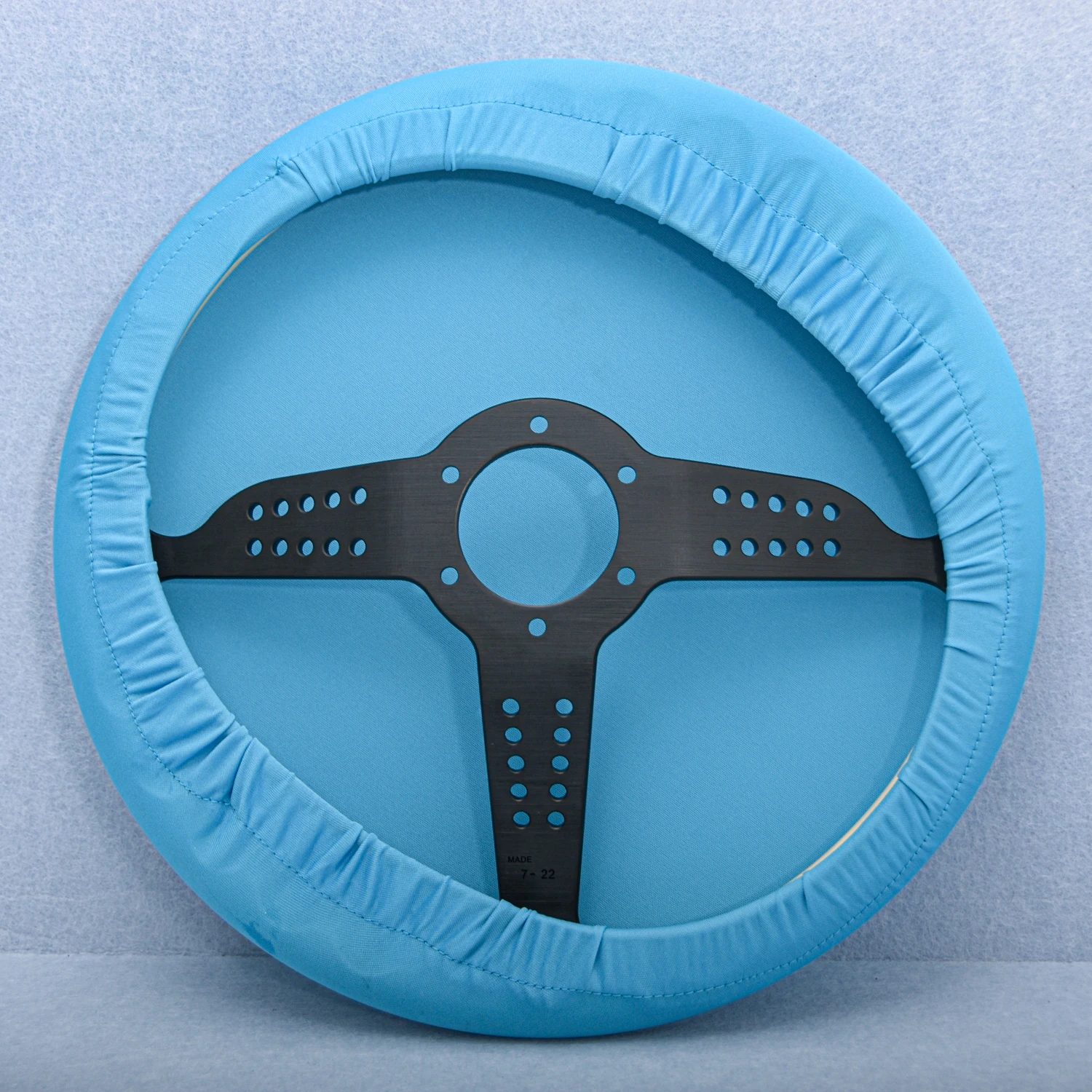 عجلة قيادة JDM Grand Prix Style باللون البيج مقاس 14 بوصة عجلة قيادة رياضية عتيقة عالمية