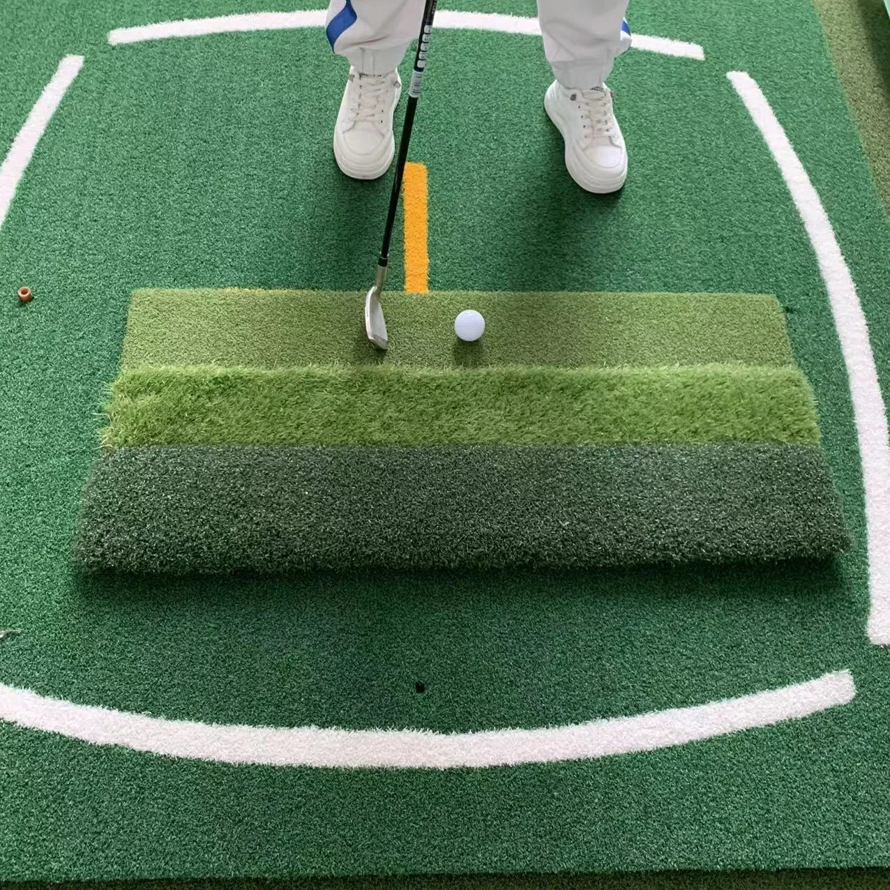 Good Quality hitting Mats factory manufacturer Golf Practice Hitting Mat Golf Artificial Turf Grass Turf Mat 3ZD-1