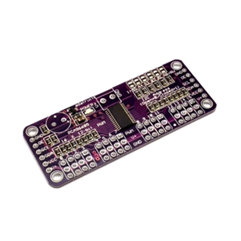 MCU-PCA9685 16-Channel Servo Driver 12-Bit Fm+I2C Bus PWM Controller Servo Control Module