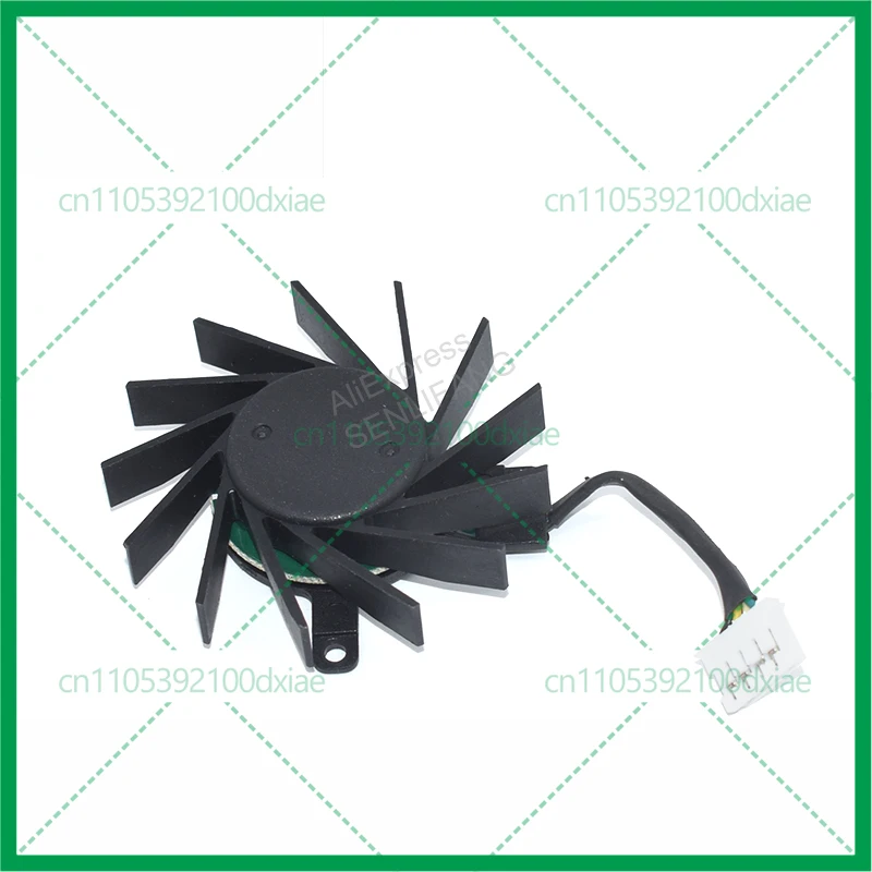 3pcs For AY04512UB10BB00 12V 0.22A hole distance 3.4-3.4-2.6 diameter 4.4cm four-wire card fan