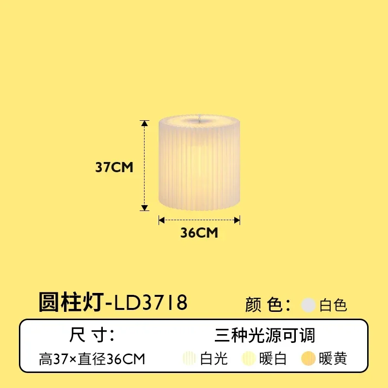 Folding Scientist Cylindrical Display Cabinet Luminous Shelf Figure Light Display Rack Container Storage Ornament Small Table