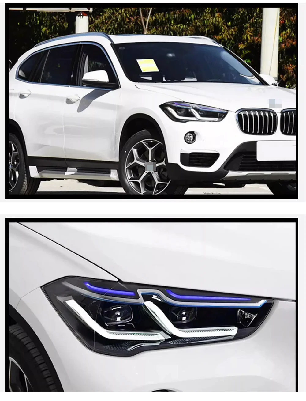 

Car Front Lights For BMW X1 LED Headlight 2016-2021 F48 Headlamp Assembly F49 DRL Signal Lights Automotive Accessories