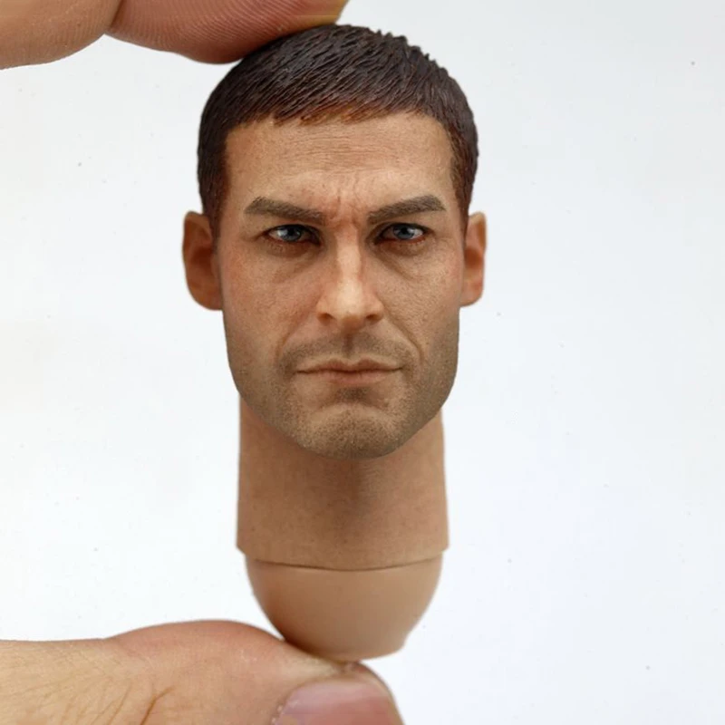 

1/6 Scale African Male Soldier North African Infantry Spartacus Head Sculpture Model for 12in Action Figure Body