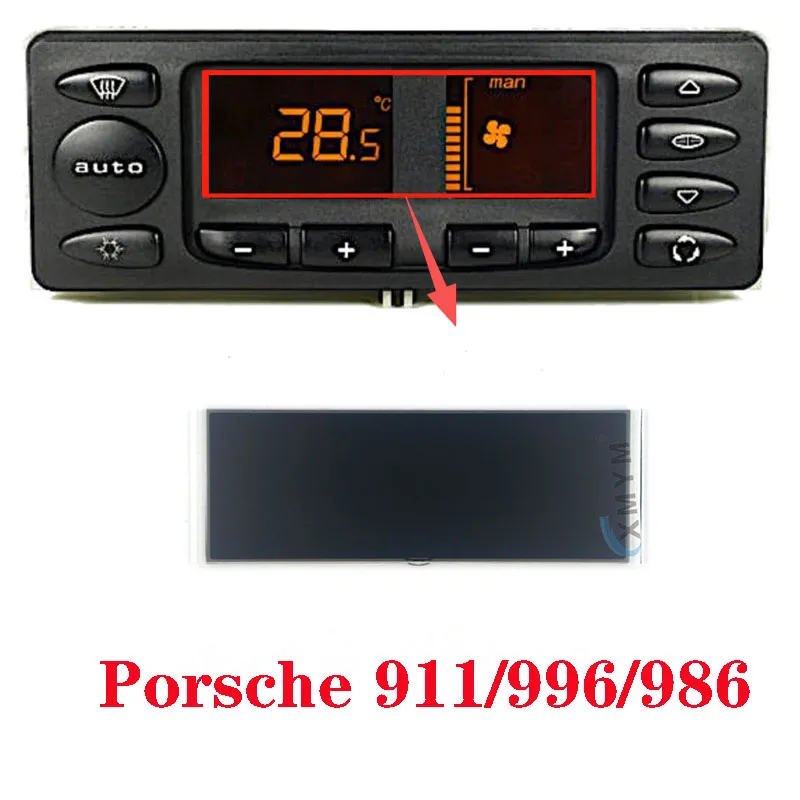 

For Porsche 911/996/986 Heater/Air Conditioning Temperature Control LCD Display Screen Replacement Repair and Use