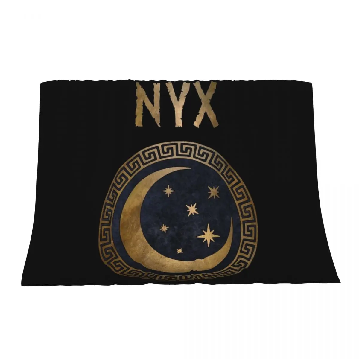 

Nyx Greek Goddess of Night Ancient Symbol Throw Blanket Flannels Blankets For Bed Decoratives Blankets