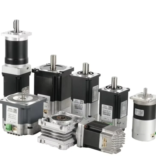 Integrated BLDC Siheng Factory's 24vdc 48VDC AGV Car CE Approved 40mm Stepper Motor 157W 0.5nm 3000rpm Servo Motor with Driver