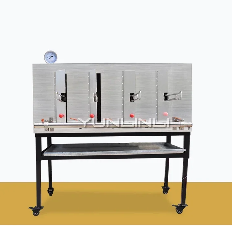 Commercial Gas Roast Fish Furnace Oil-fume Free Grilled Fish Oven Energy-saving Baked Fish Device