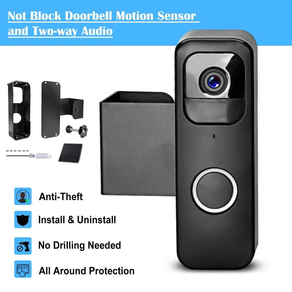 

Профессиональный противоугонный кронштейн для дверного звонка Blink, непромокаемый кронштейн для дверного звонка без сверления, держатель для дверного звонка Blink для дома