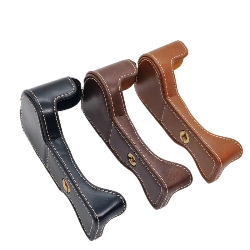 Half Body Set PU Leather Cover for Sony A6500 Camera Bottom Case for SONY ILCE-6500