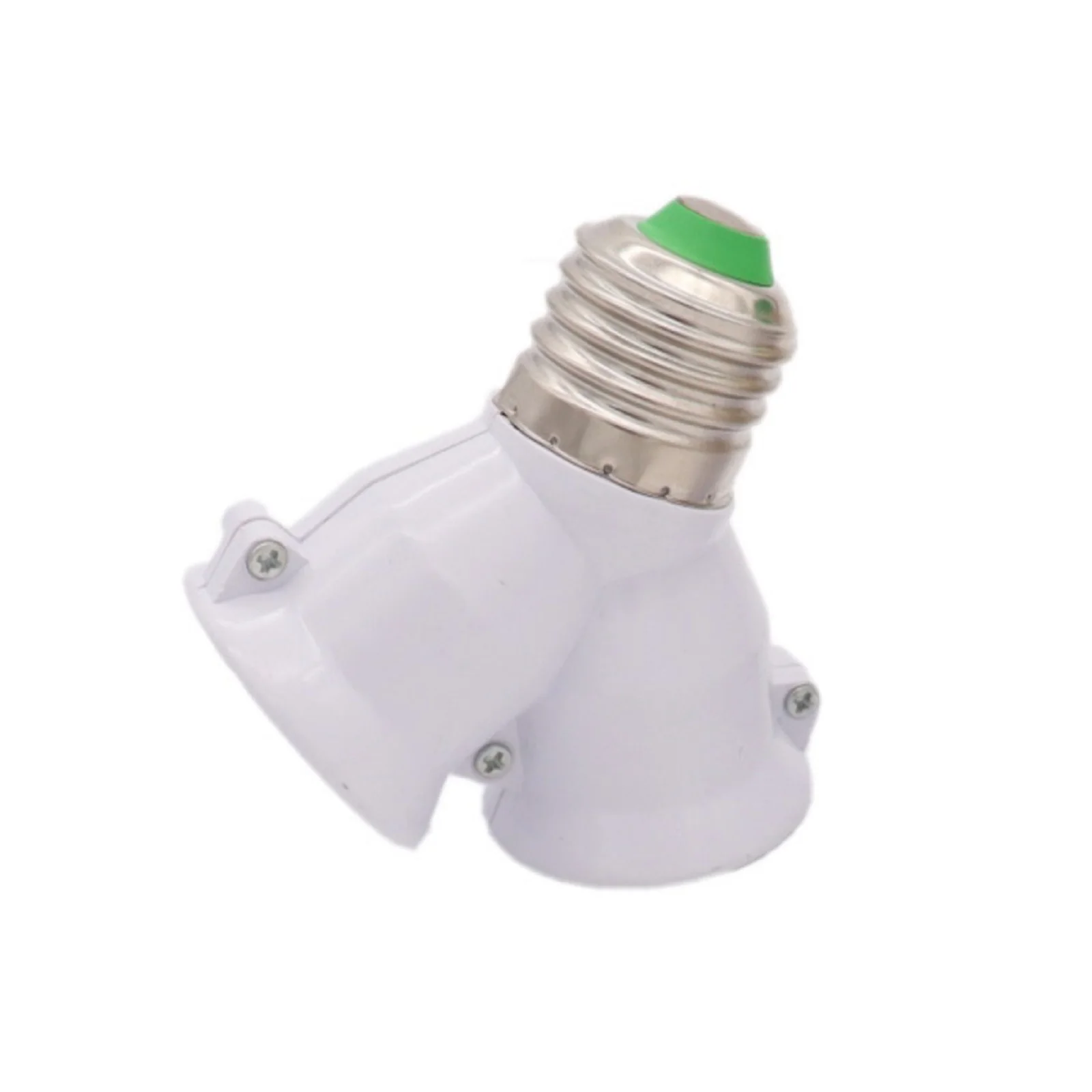 220V Lamp Adapter Dual Lamp Holder Flexible Lighting Solutions Heat-Resistant Material Flame Retardant Material