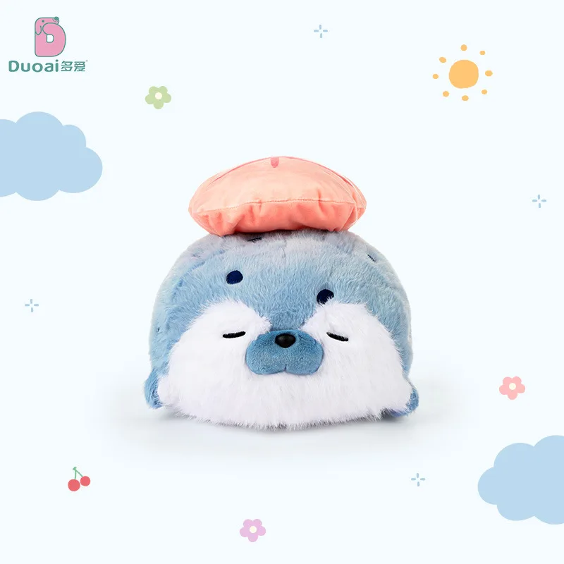 Japanische Robbe Plüsch Schlüsselanhänger Spielzeug Meer Otter weiche Kawaii Puppe lebensechte gefüllte Meeresleben Simulation Siegel Dekor Geburtstagsgeschenk