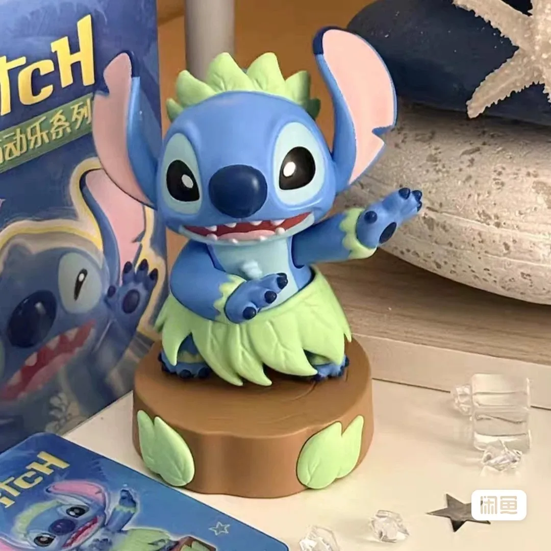 

Подлинная слепая коробка Disney Stitch Led Series, модное украшение для рабочего стола, подвижные игрушки, подарки ручной работы для девочек, коллекционные фигурки