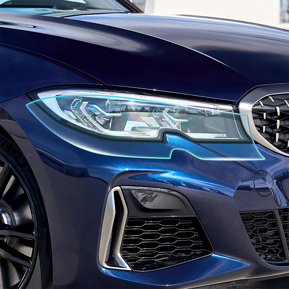 

Protection Film for BMW 3 Series G20 M Sport 2019-2022 Pre Cut PPF Accessories Headlight Film Rearview Mirror Clear Body Sticker