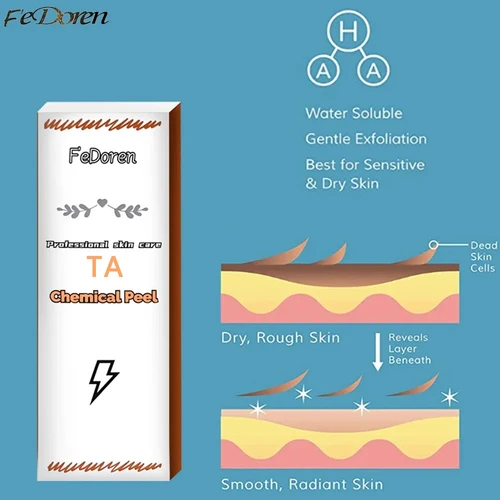 Imagen 2 del producto 30ml ácido glicólico exfoliante químico 70%/20% ácido exfoliante piel eliminar la piel exfoliación superforce cuidado de la piel