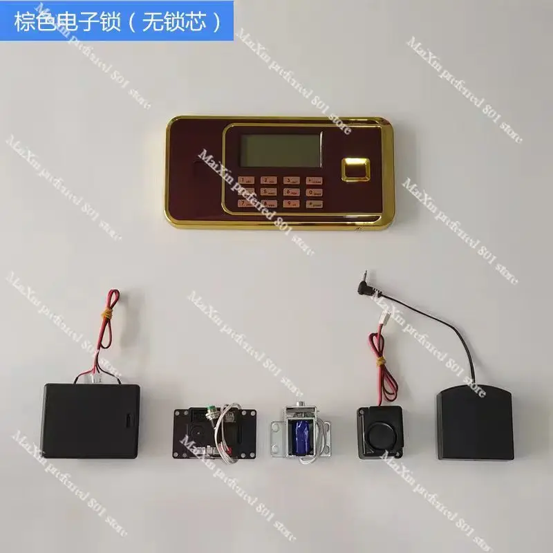 Safe Electronic Code Lock Accessories Office Security Cabinet Safe Fingerprint Lock LCD Panel Circuit Board Lock Cylinder