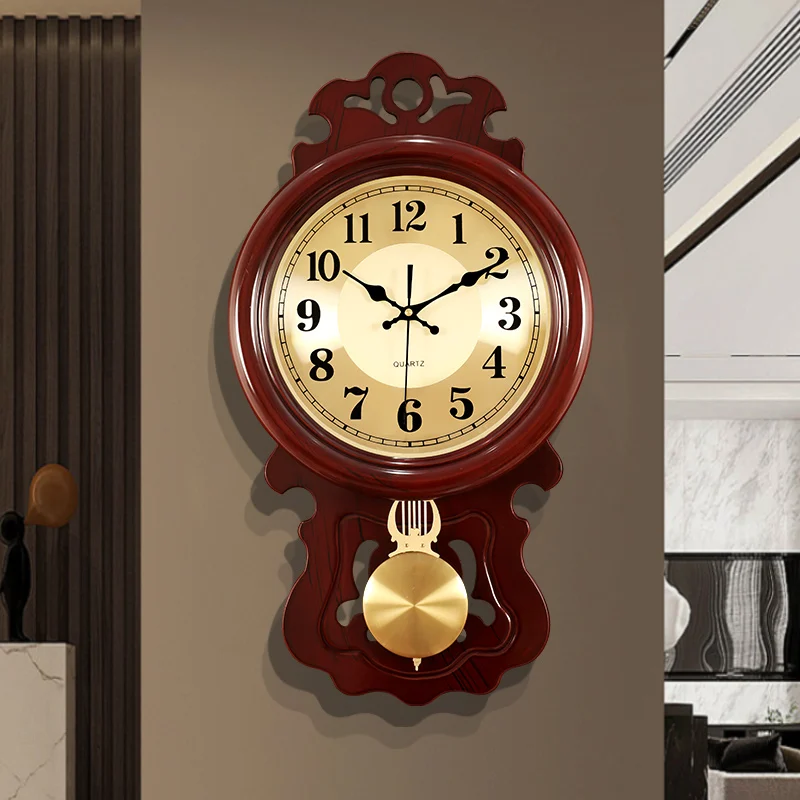 Nordic Fashion Wall Clocks Modern Bedrooms Aesthetic Living Room Silent Round Wall Clocks Vintage Korean Horloge Home Decor