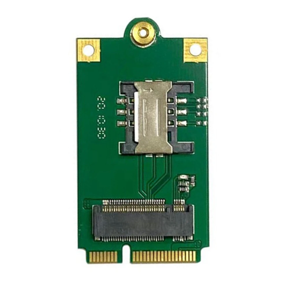 4G 5G M.2 to Pcie Adapter NGFF to Mini Pci-E Adapter Board with SIM Card Slot for L860- DW5820E DW5816E EM7455