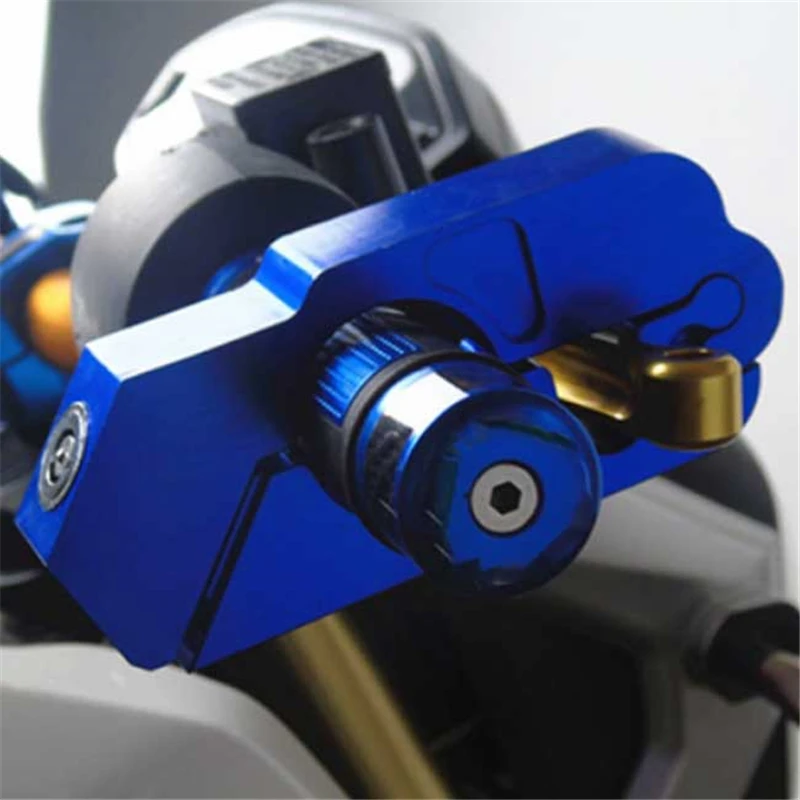 

Motorcycle Handlebar Lock Handlebar Brake Handle Solid Lock Imitating Steal Lock Pull Rod Street Bikes Anti Theft