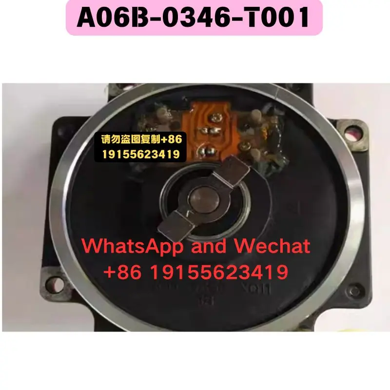 Used OEM disassembled parts A06B-0346-T001 encoder Functional test OK
