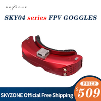 SKYZONE SKY04X 04O PRO FPV Goggles OLED 5.8G 48CH Steadyview Receiver DVR Head Tracker Fan for RC Airplane Racing Drone